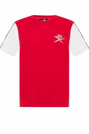 T-shirt with decorative sleeves, zdjęcie 1 T-shirt with decorative sleeves od Plein Sport